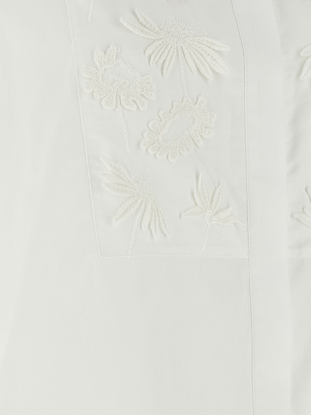 P.A.R.O.S.H. White Cotton Blouse