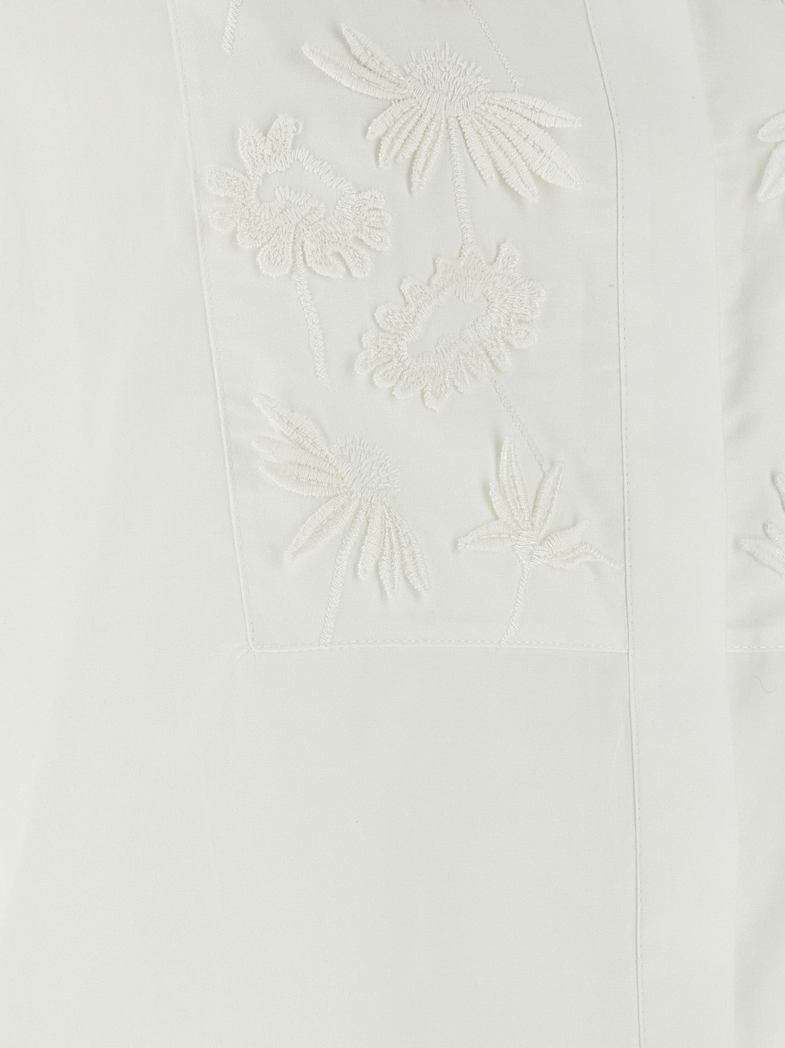 P.A.R.O.S.H. White Cotton Blouse