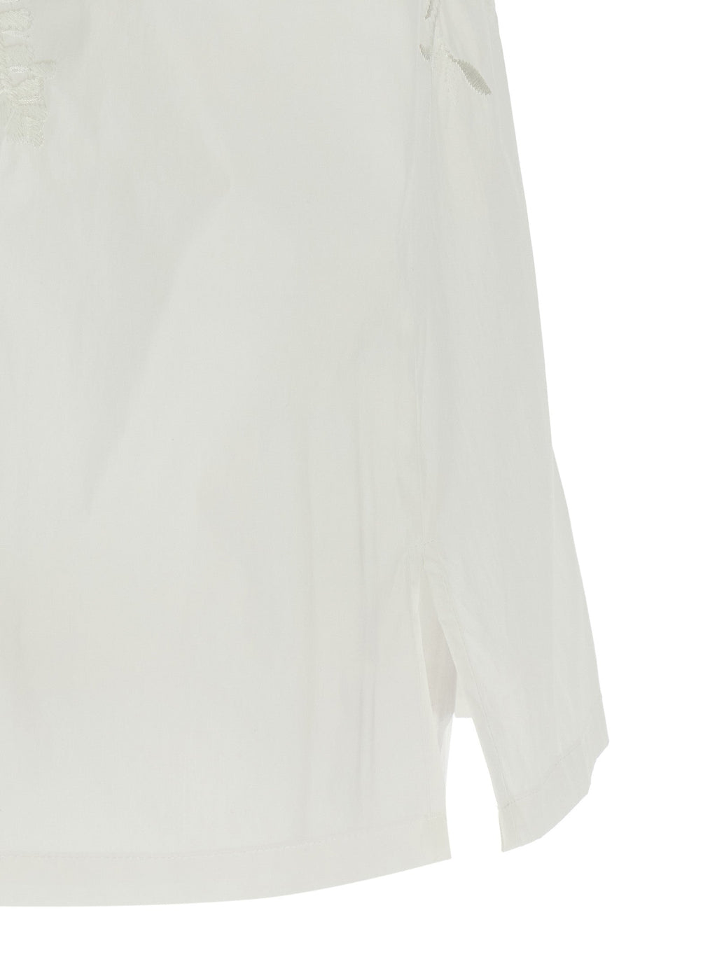 P.A.R.O.S.H. White Polyamide Blouse