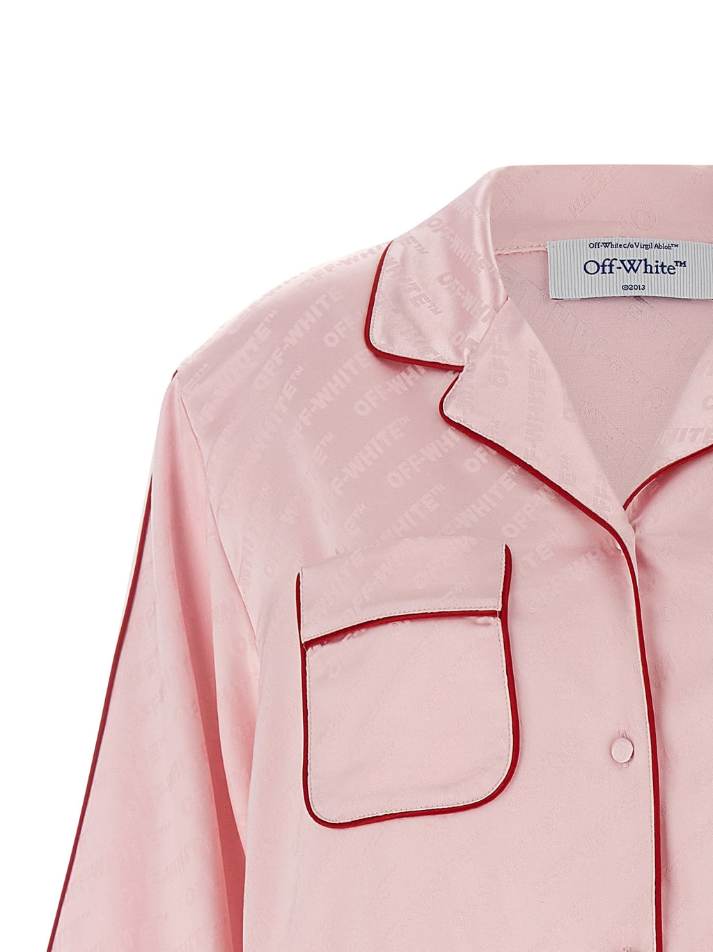 Off-White Multicolor Viscose Blouse