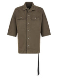 DRKSHDW Gray Cotton Blouse