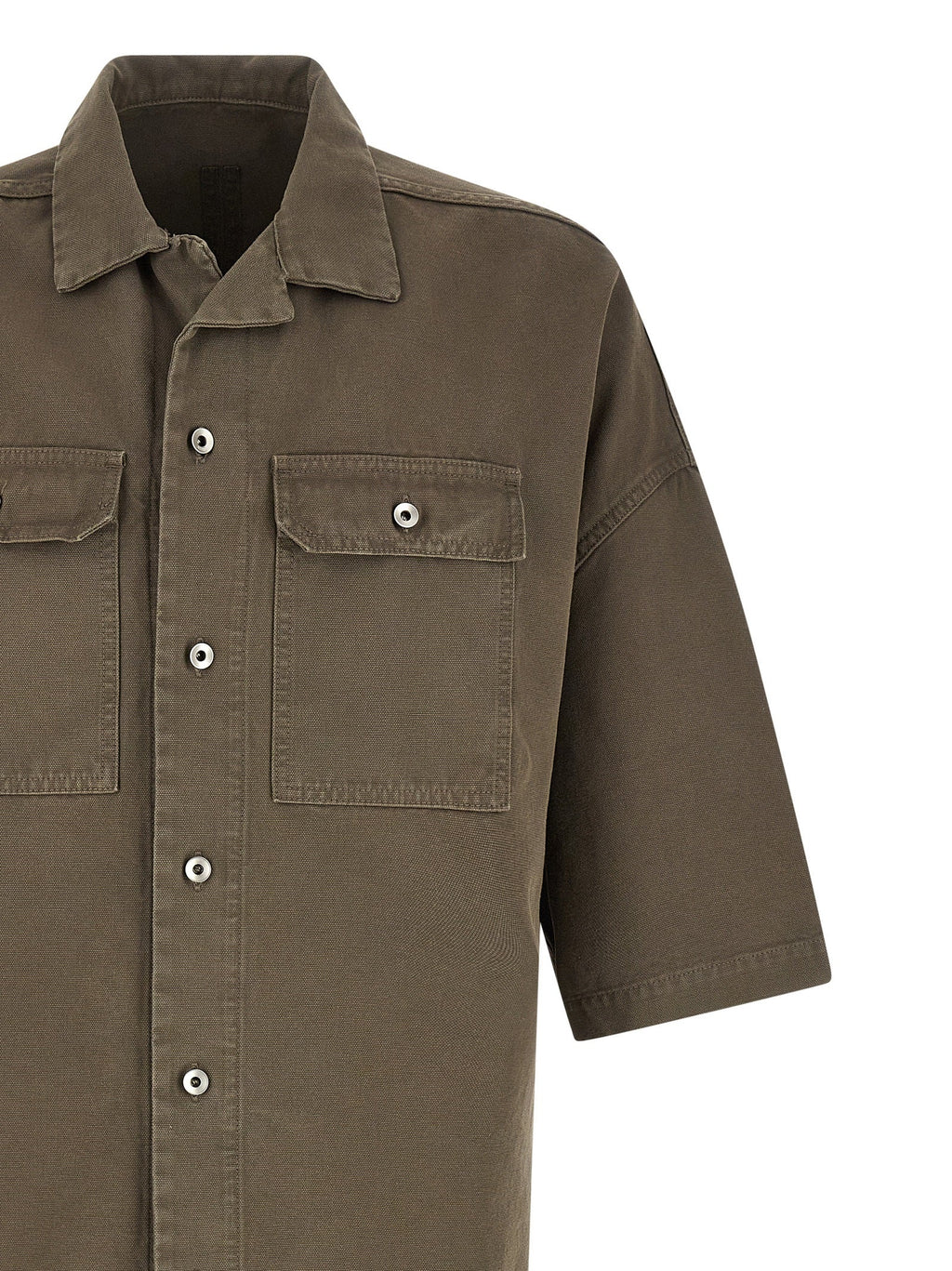 DRKSHDW Gray Cotton Blouse