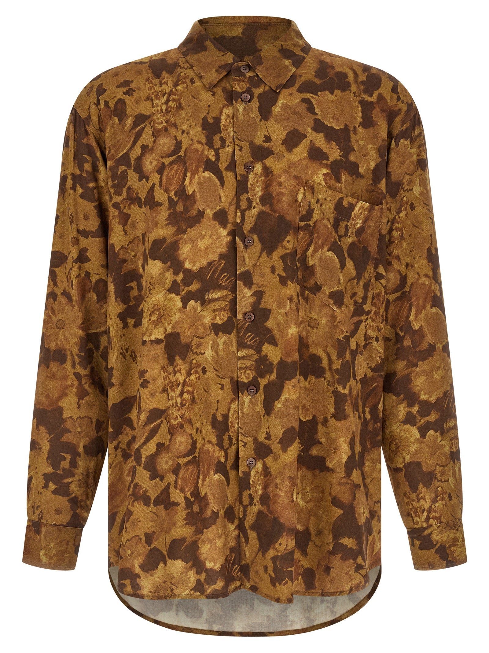 Magliano Brown Viscose Blouse