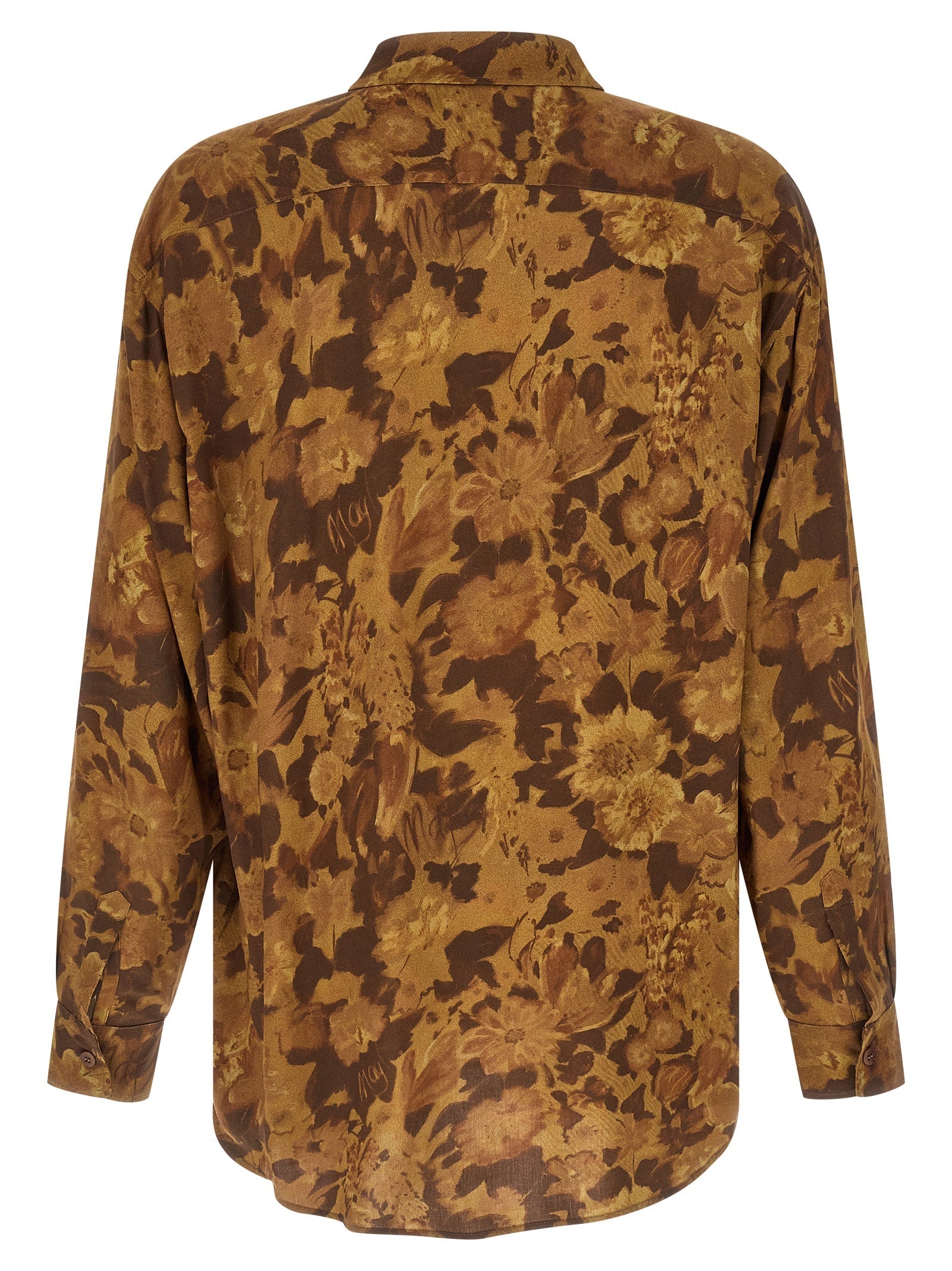 Magliano Brown Viscose Blouse