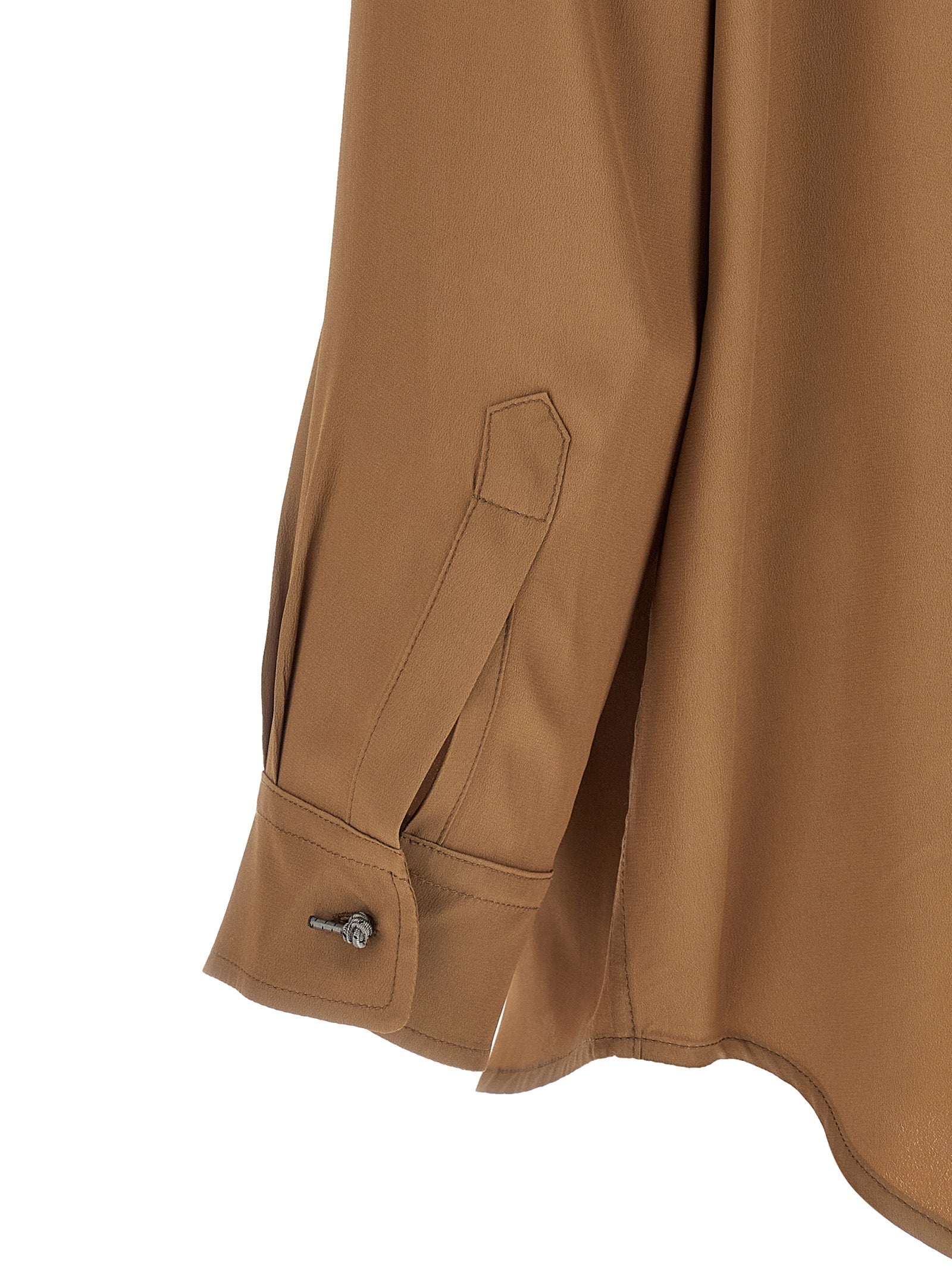 Magliano Brown Acetate Blouse