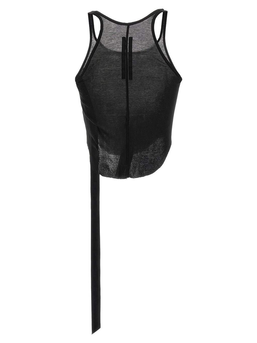 DRKSHDW Black Cotton Tank Tops
