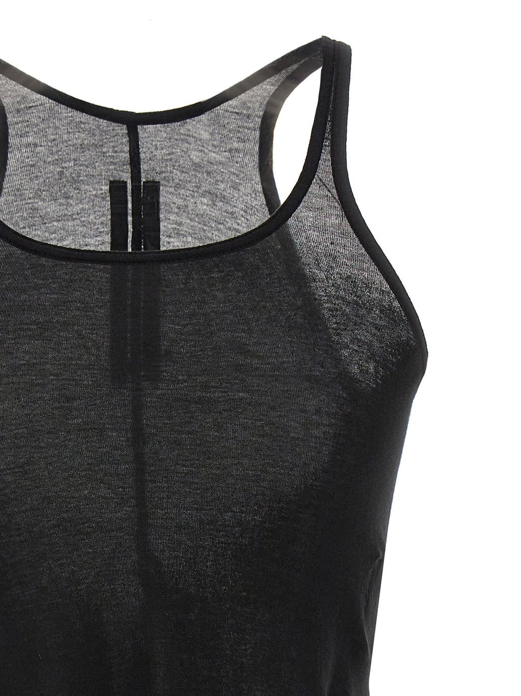 DRKSHDW Black Cotton Tank Tops