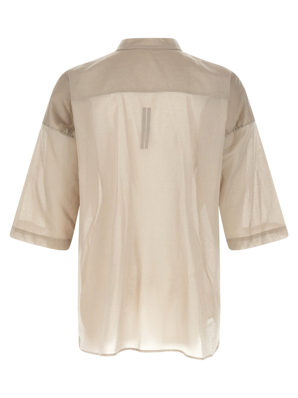Rick Owens Gray Cotton Blouse
