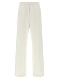 Peserico White Cotton Casual Pants