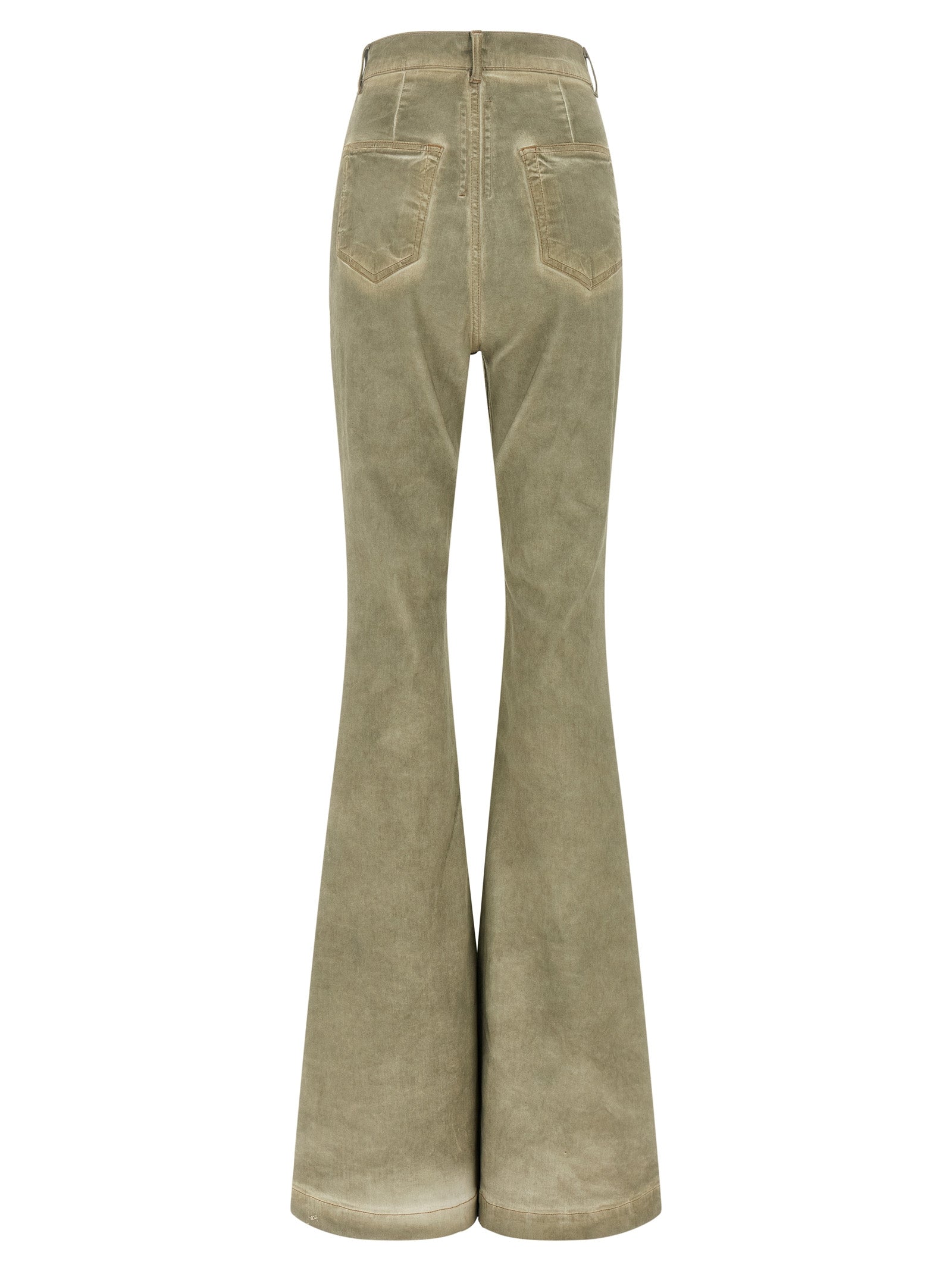 DRKSHDW Beige Cotton Bootcut Jeans