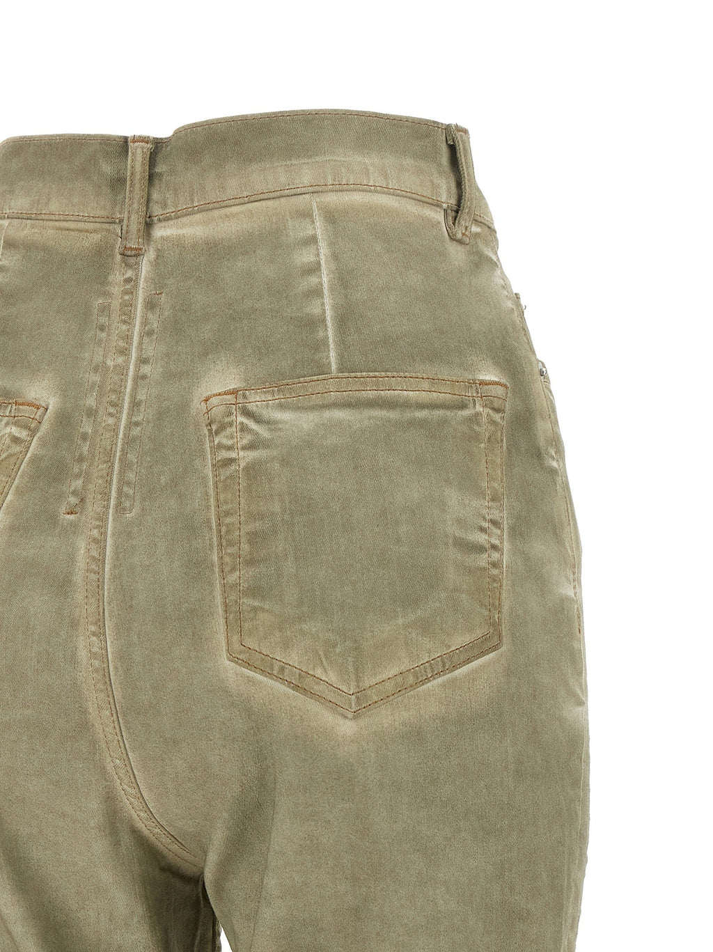 DRKSHDW Beige Cotton Bootcut Jeans