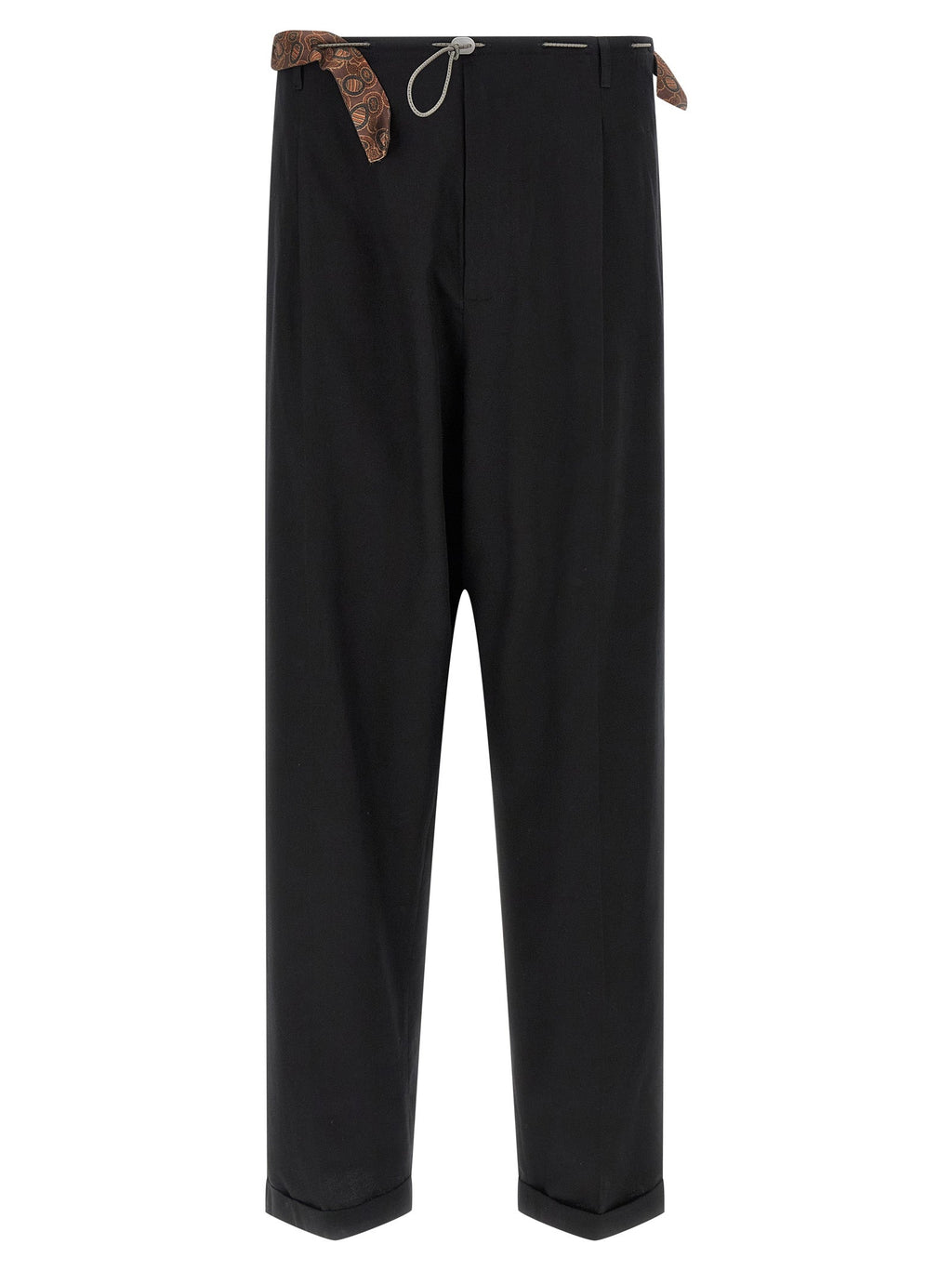 Magliano Black Cotton Casual Pants