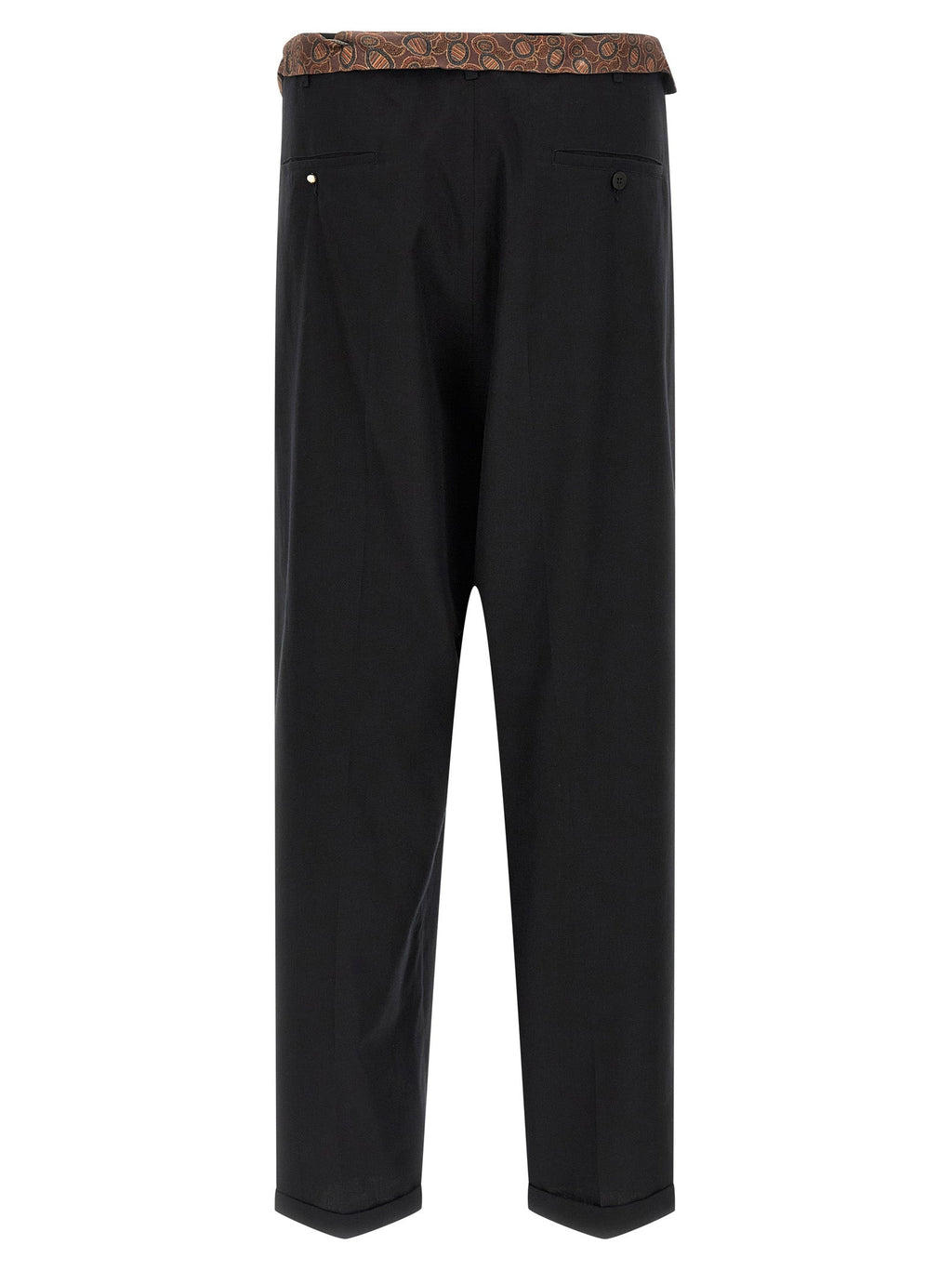 Magliano Black Cotton Casual Pants