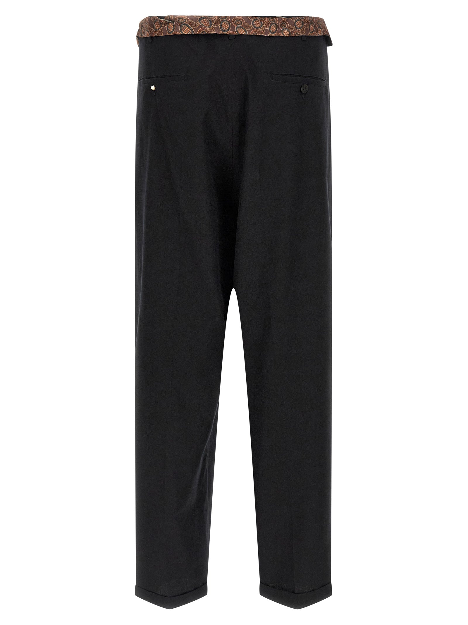 Magliano Black Cotton Casual Pants