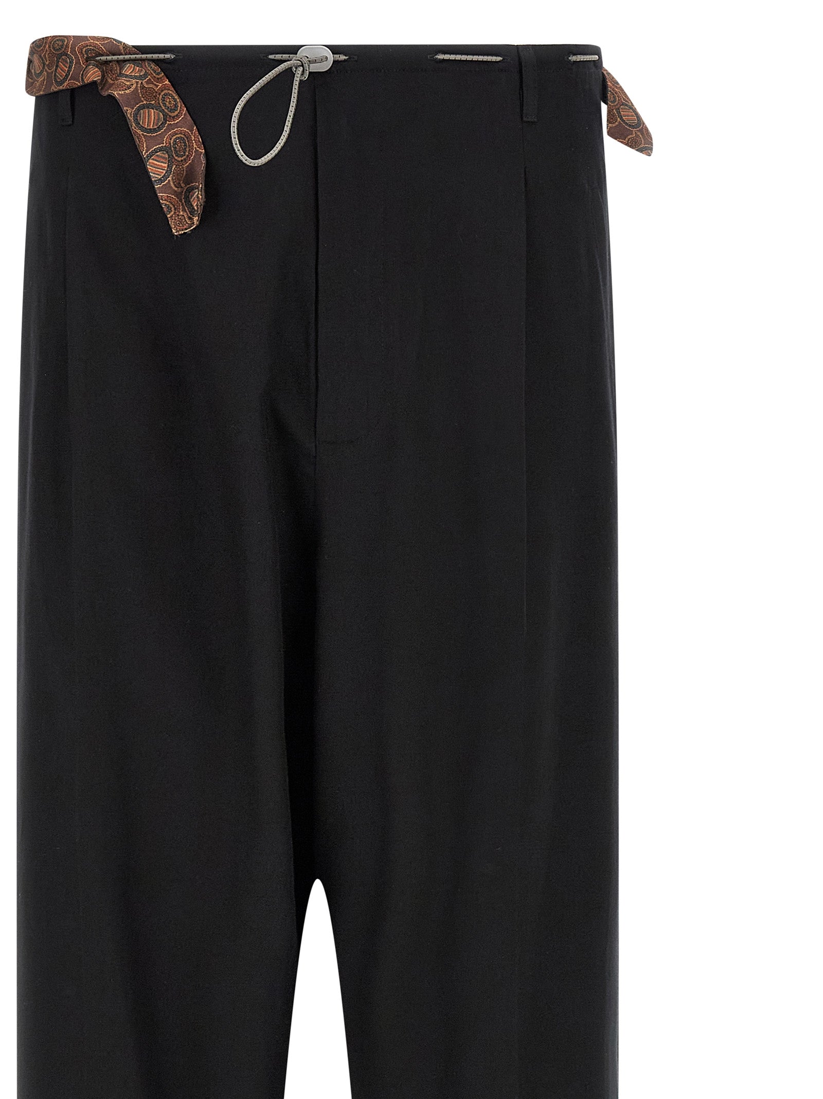 Magliano Black Cotton Casual Pants