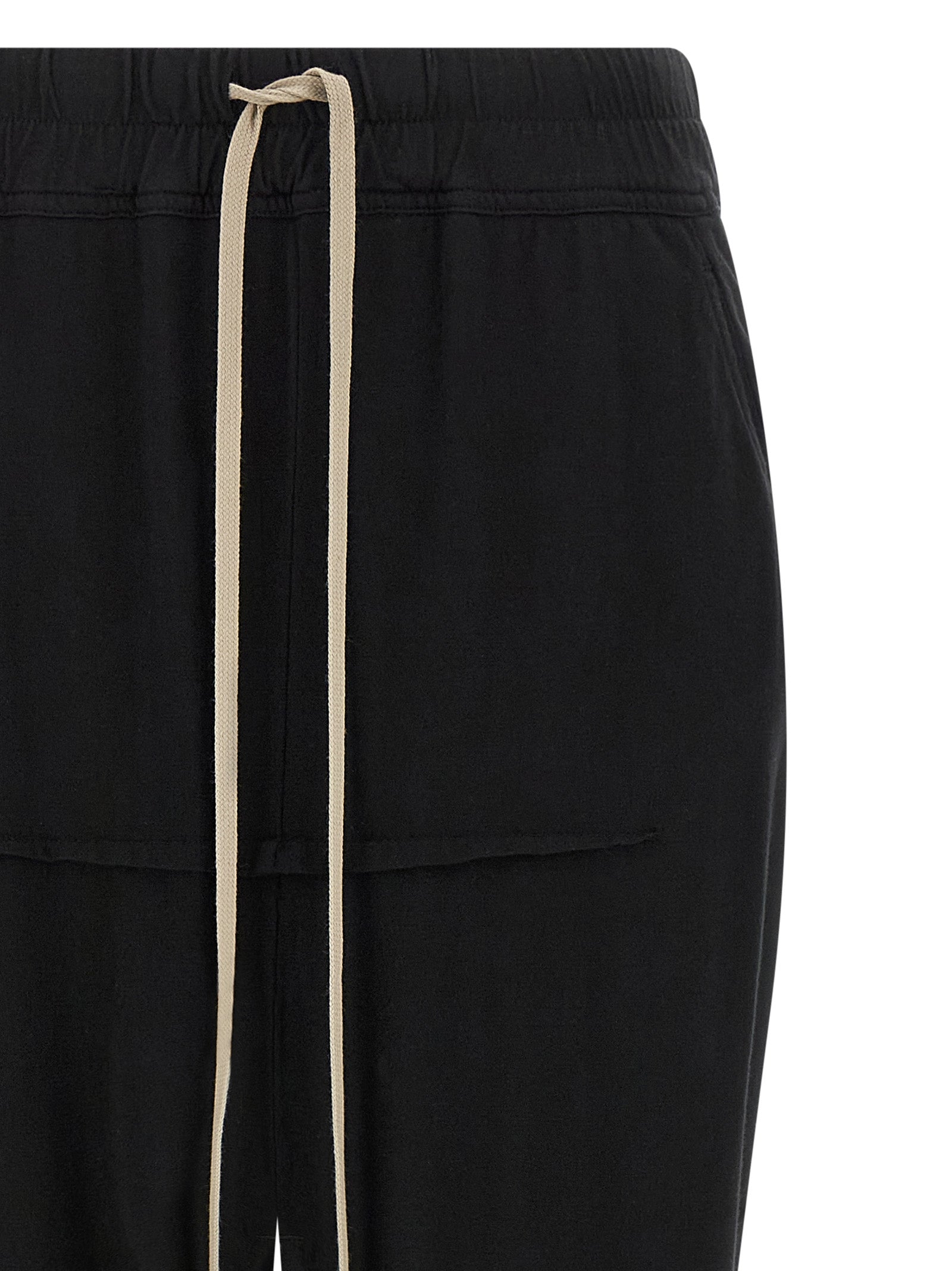 DRKSHDW Black Cotton Mini Skirt