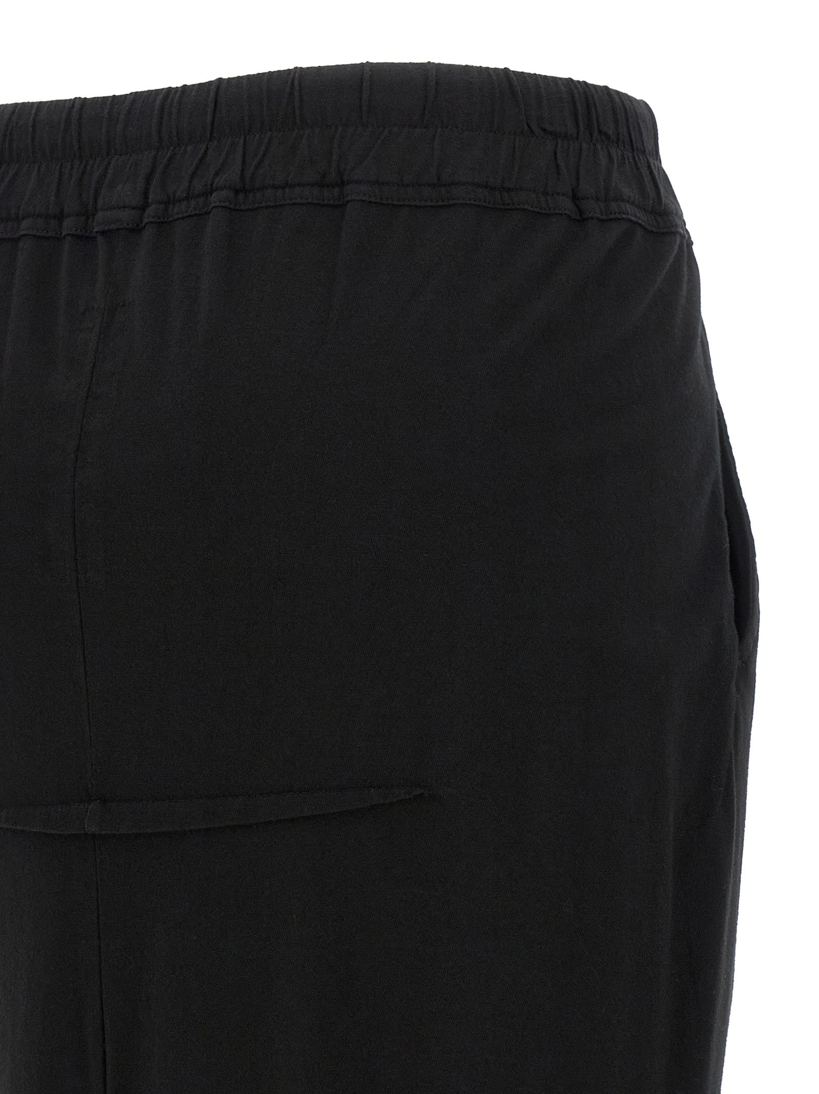 DRKSHDW Black Cotton Mini Skirt