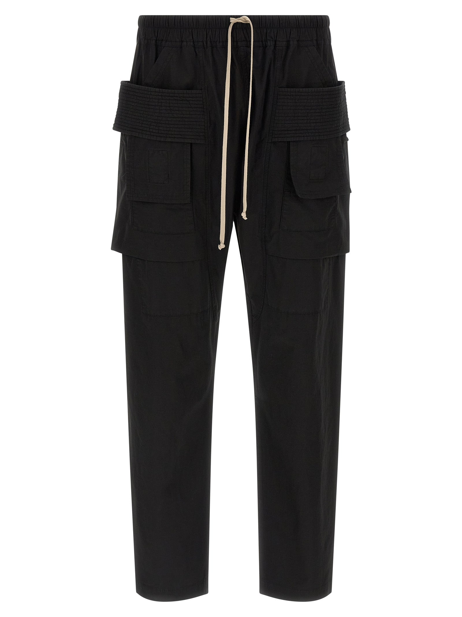 DRKSHDW Black Cotton Cargo Pants