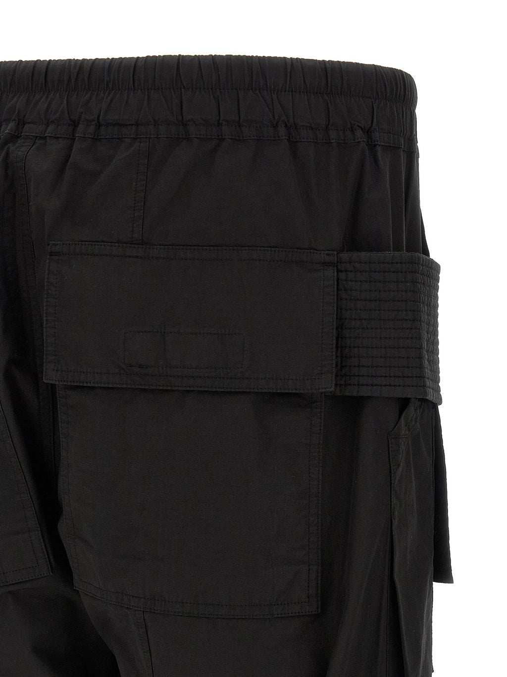 DRKSHDW Black Cotton Cargo Pants