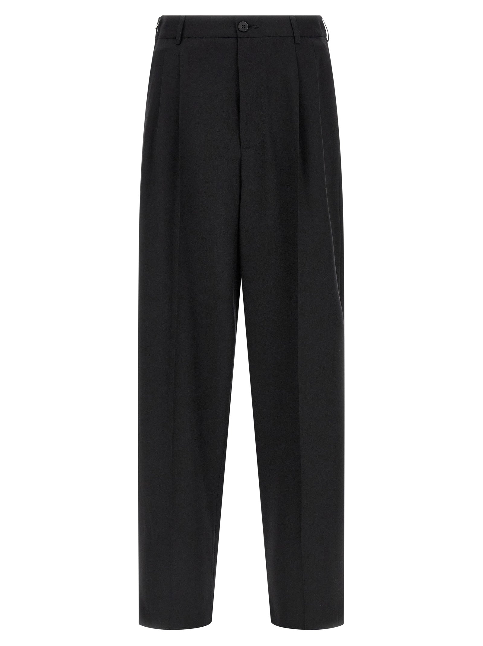 Magliano Black Wool Dress Pants
