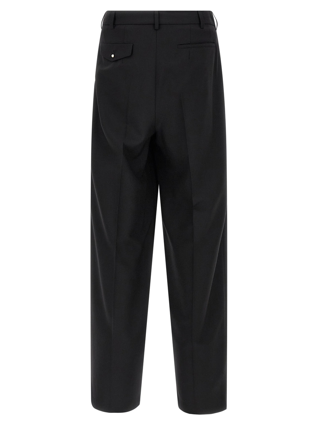 Magliano Black Wool Dress Pants