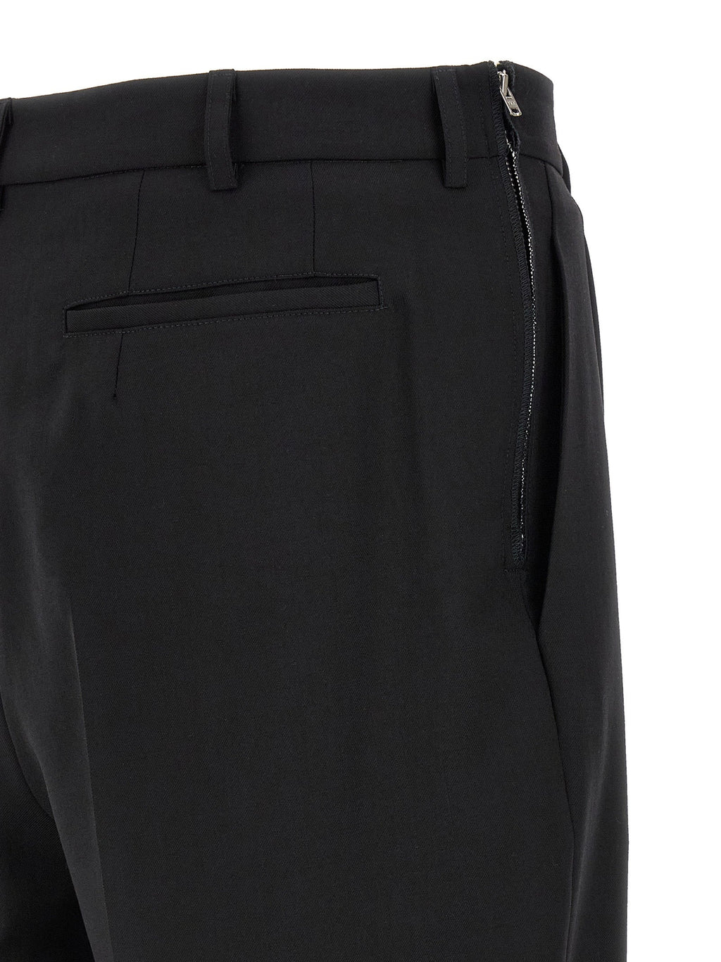 Magliano Black Wool Dress Pants