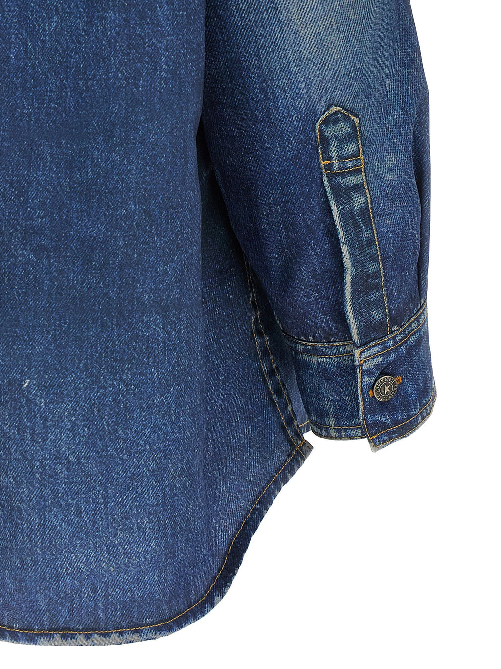 Golden Goose Blue Polyester Blouse