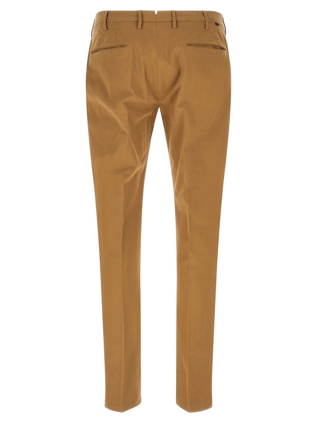 Incotex Brown Cotton Casual Pants