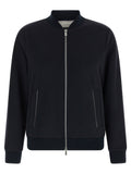 Peserico Blue Cotton Bomber