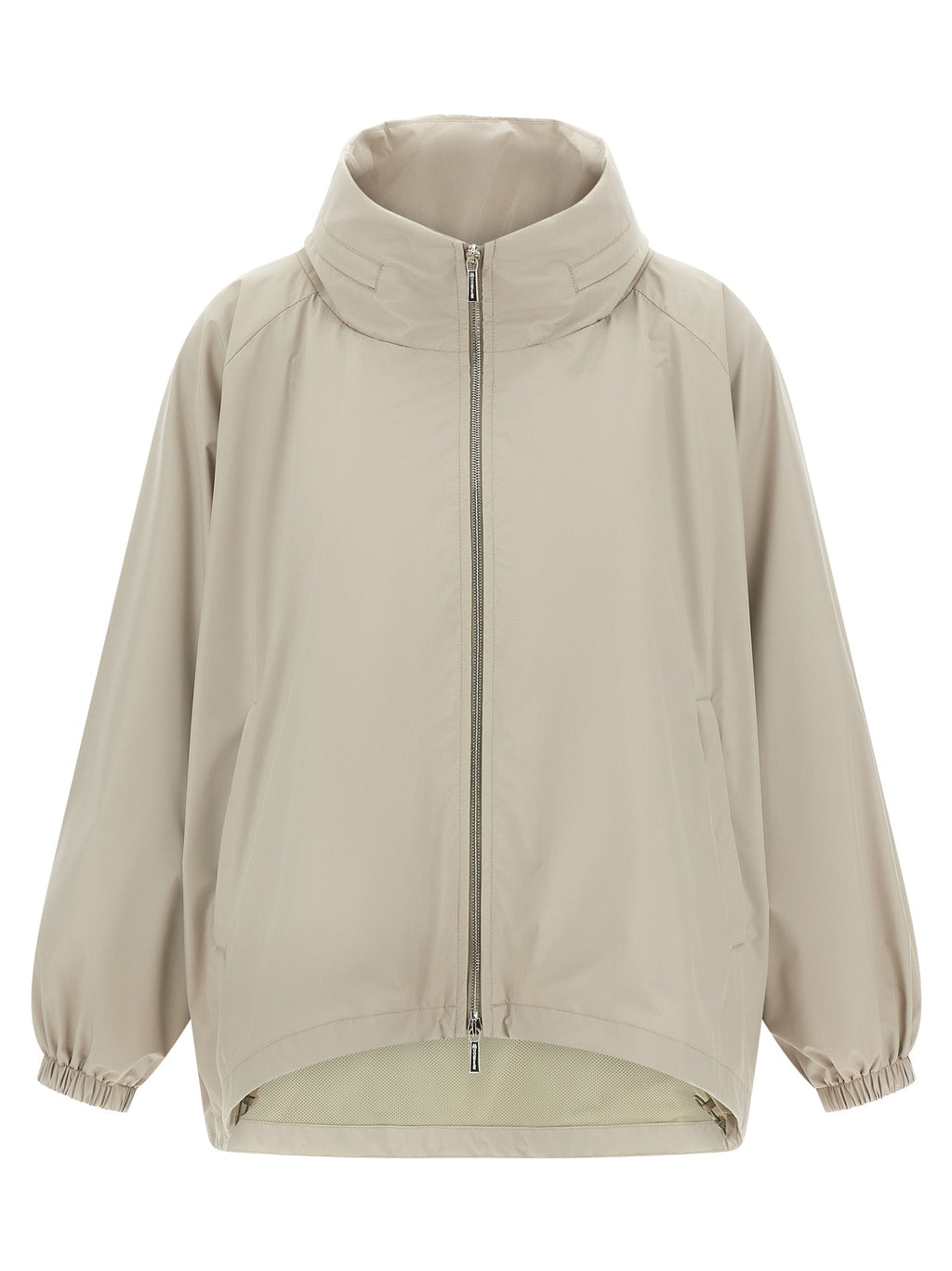 MooRER Gray Polyester Shell Jacket