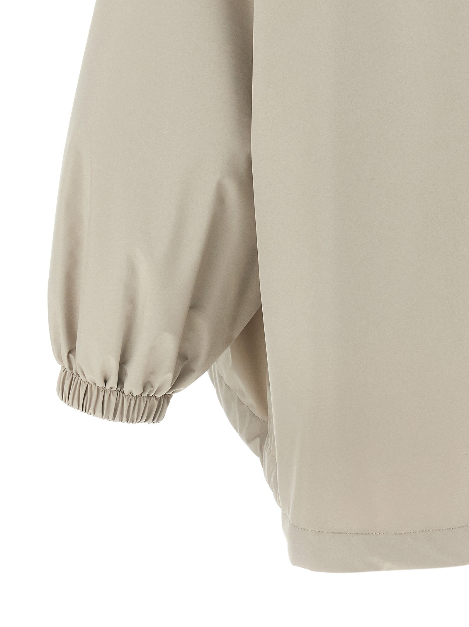 MooRER Gray Polyester Shell Jacket