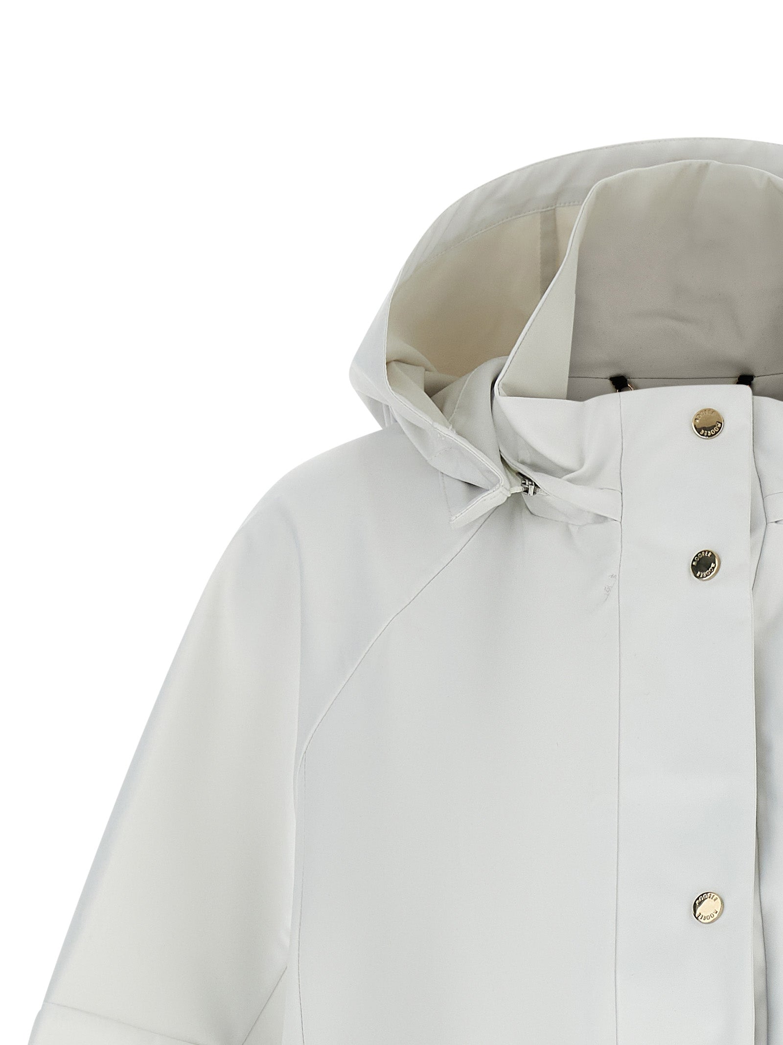 MooRER Beige Polyester Shell Jacket
