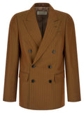 Dries Van Noten Brown Wool Blazer