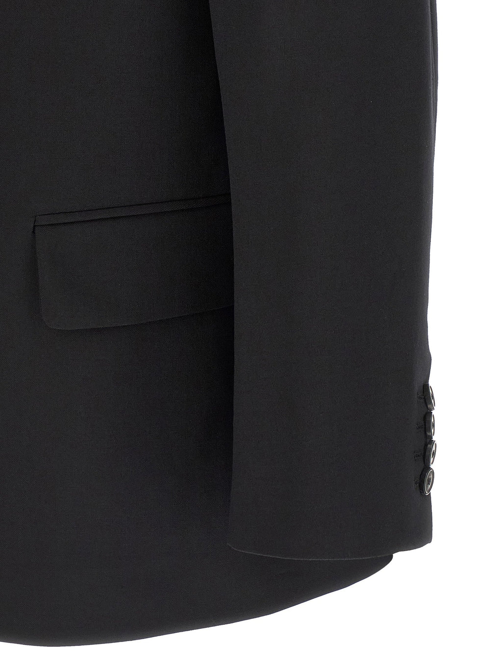 Dries Van Noten Black Wool Blazer