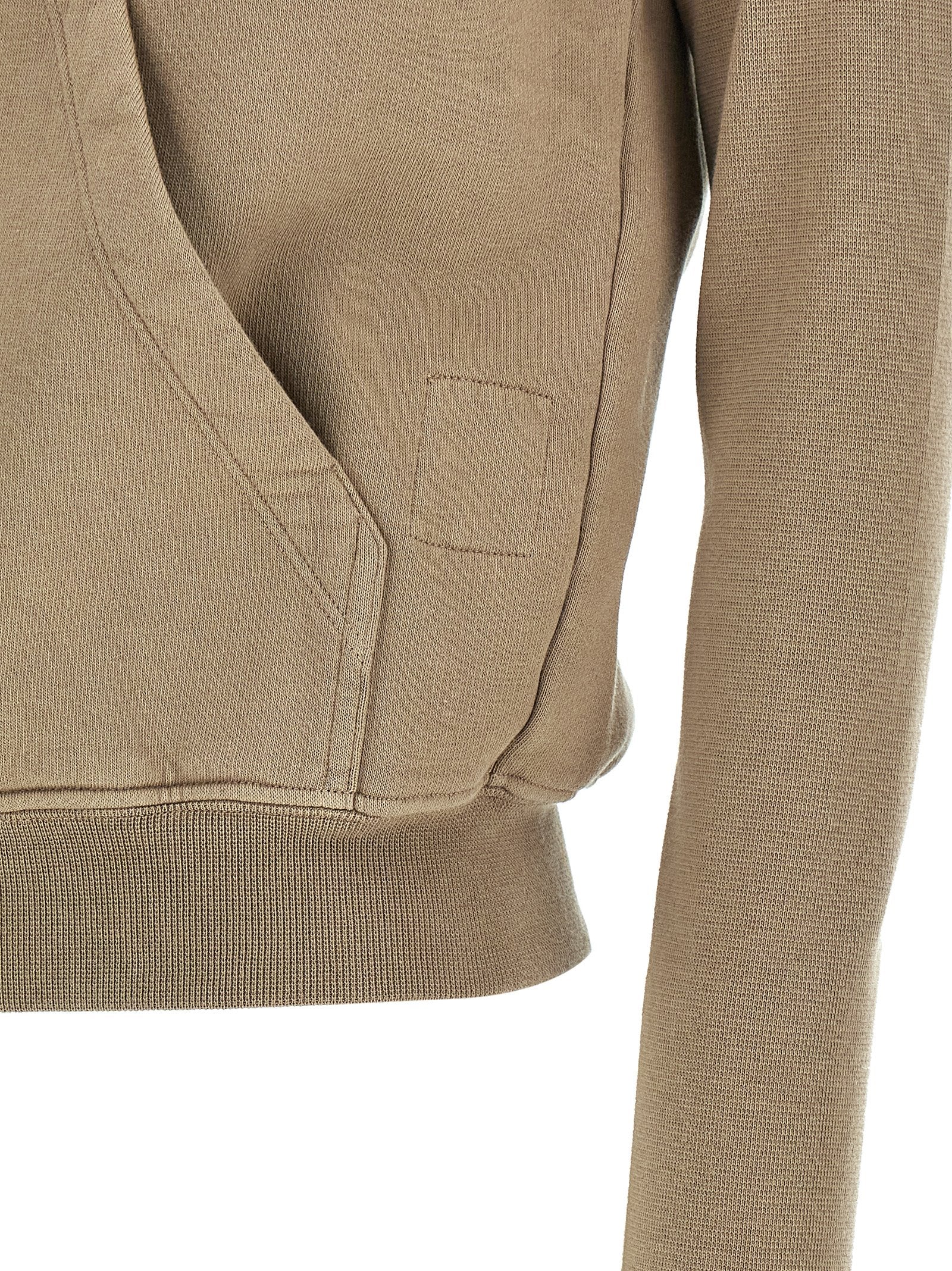 DRKSHDW Beige Cotton Sweatshirt