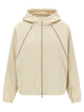 Peserico Beige Polyester Shell Jacket