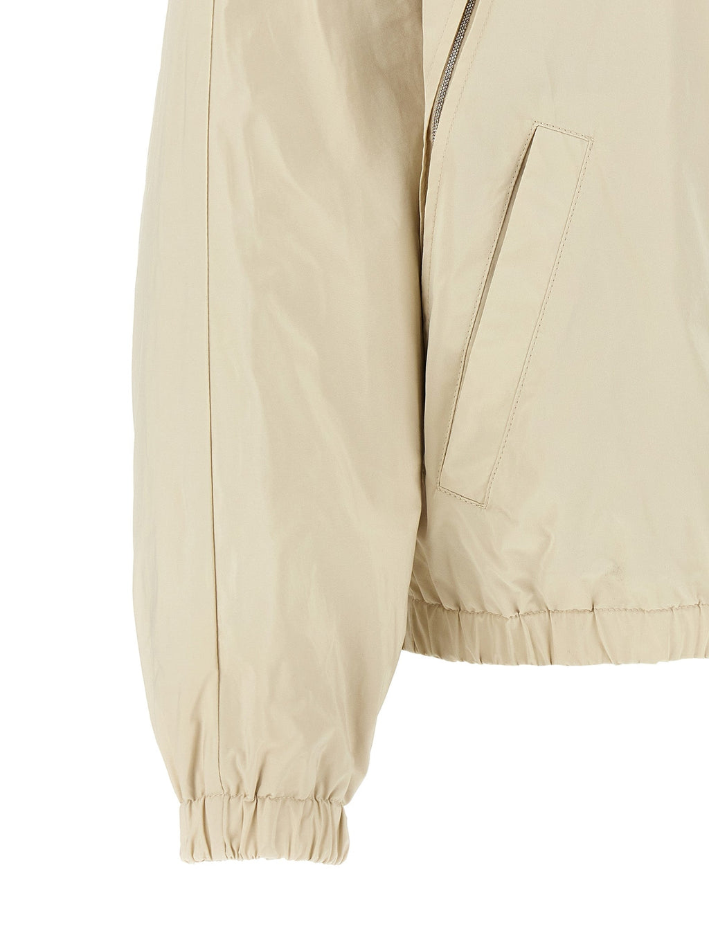 Peserico Beige Polyester Shell Jacket