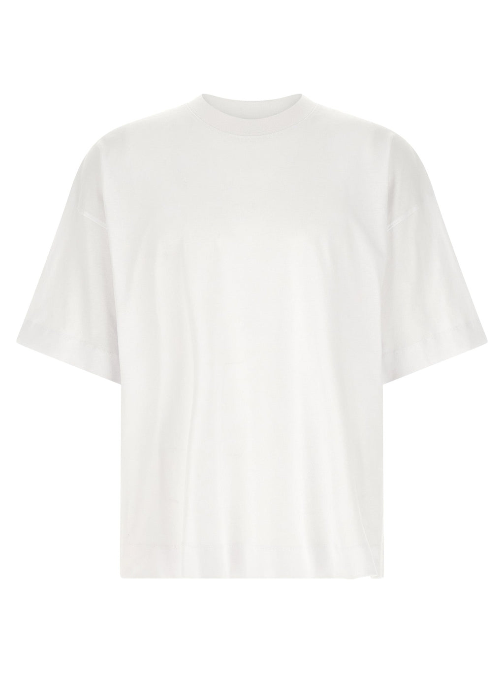 Dries Van Noten White Cotton T-Shirt
