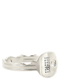 MM6 Maison Margiela Silver Brass Bracelet
