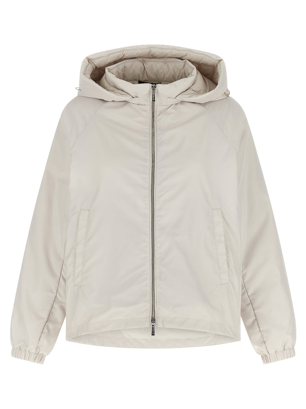 MooRER Beige Polyester Shell Jacket