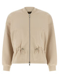 MooRER Beige Cotton Sweatshirt
