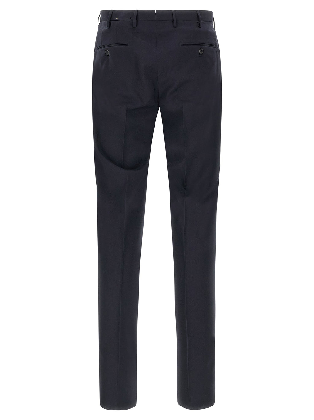 Incotex Blue Virgin Wool Dress Pants