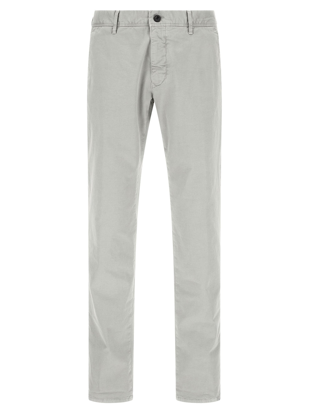 Incotex Gray Cotton Casual Pants