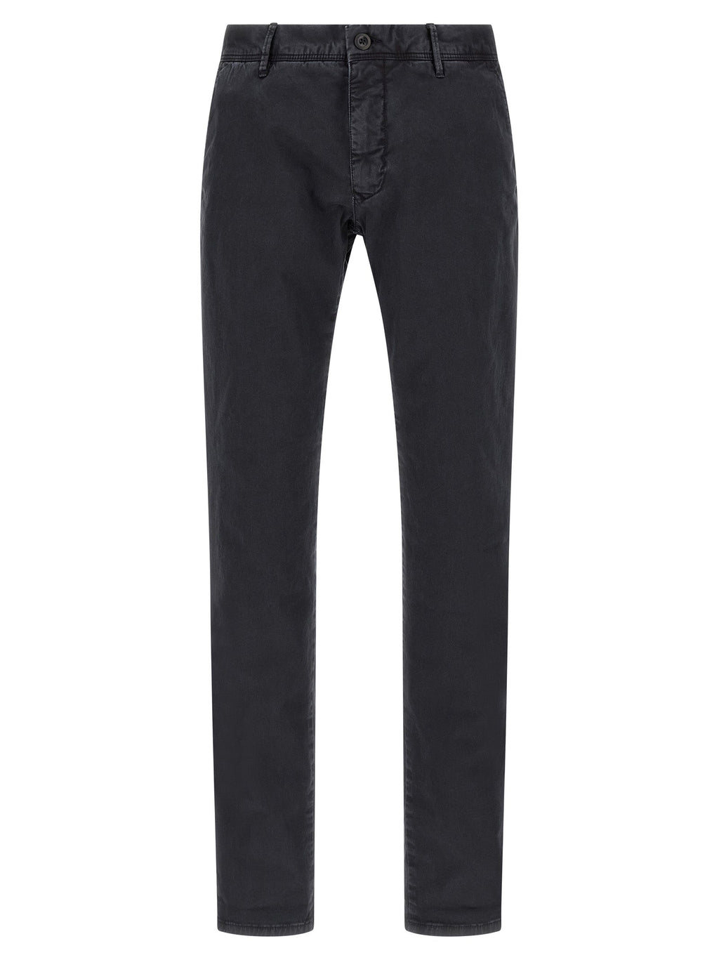 Incotex Blue Cotton Casual Pants