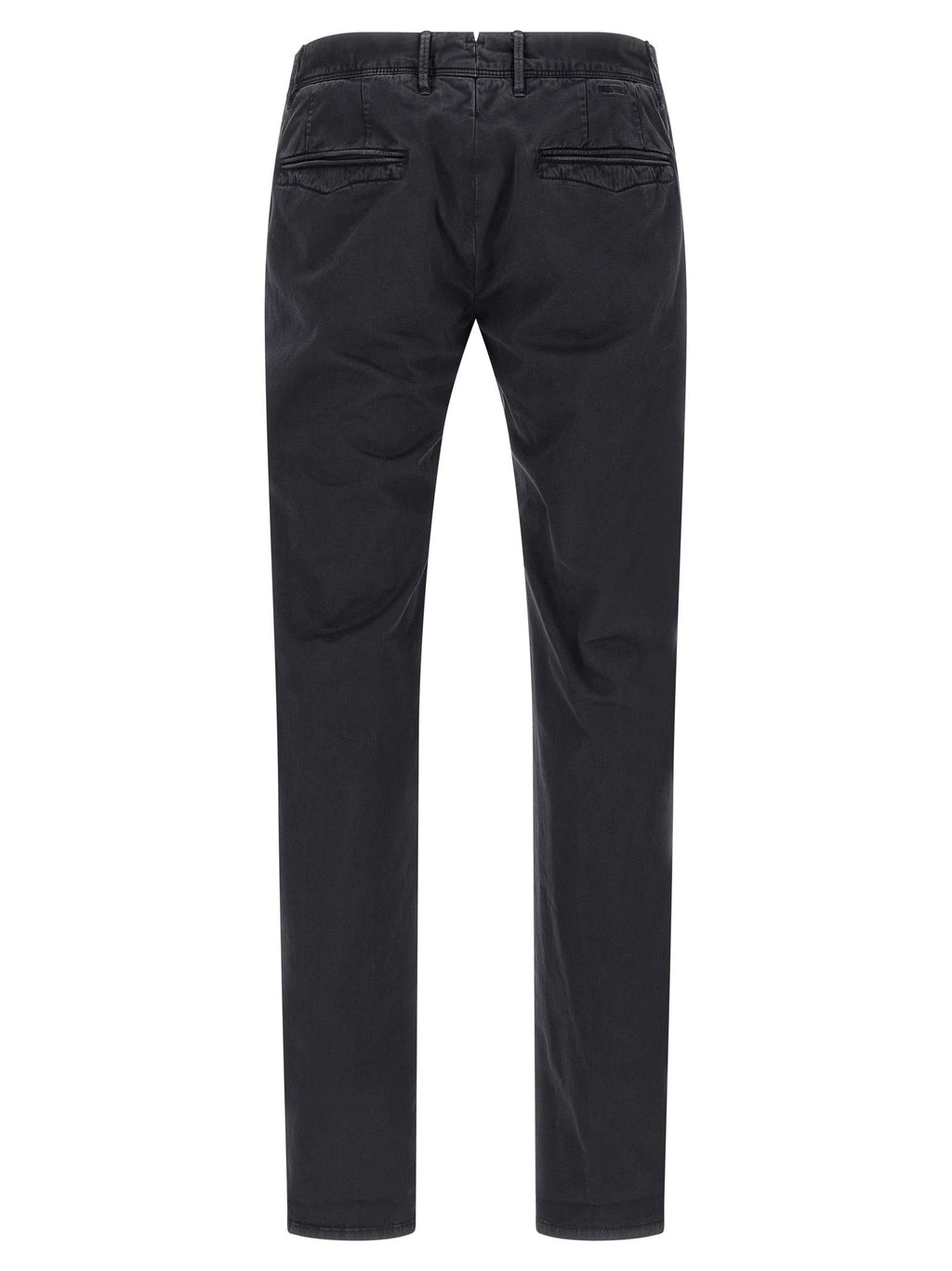 Incotex Blue Cotton Casual Pants