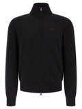 Hugo Boss Black Cotton Cardigan