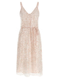 Twinset Multicolor Polyester Midi Dress