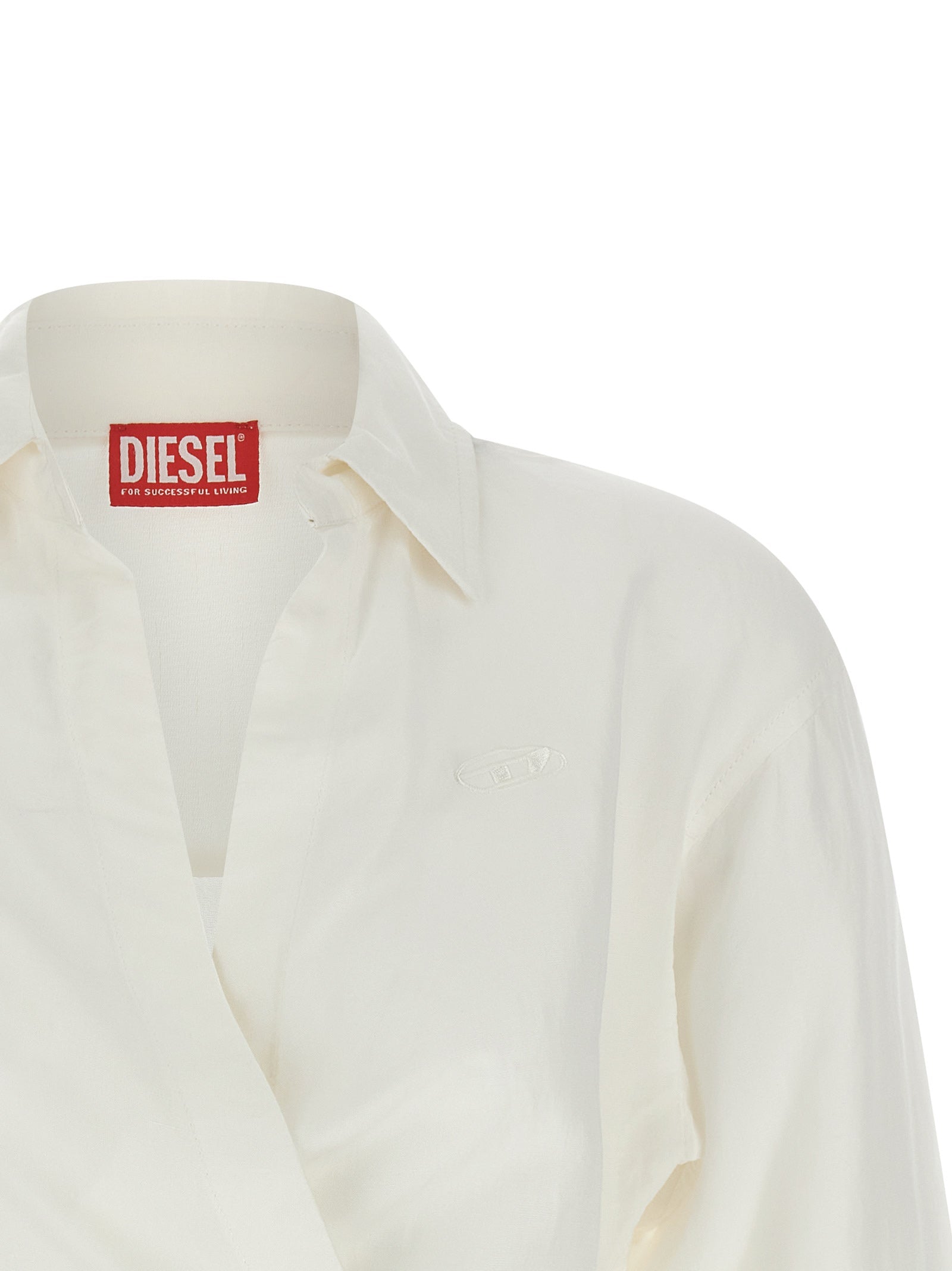 Diesel White Modal Blouse