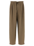 Brunello Cucinelli Beige Viscose Casual Pants