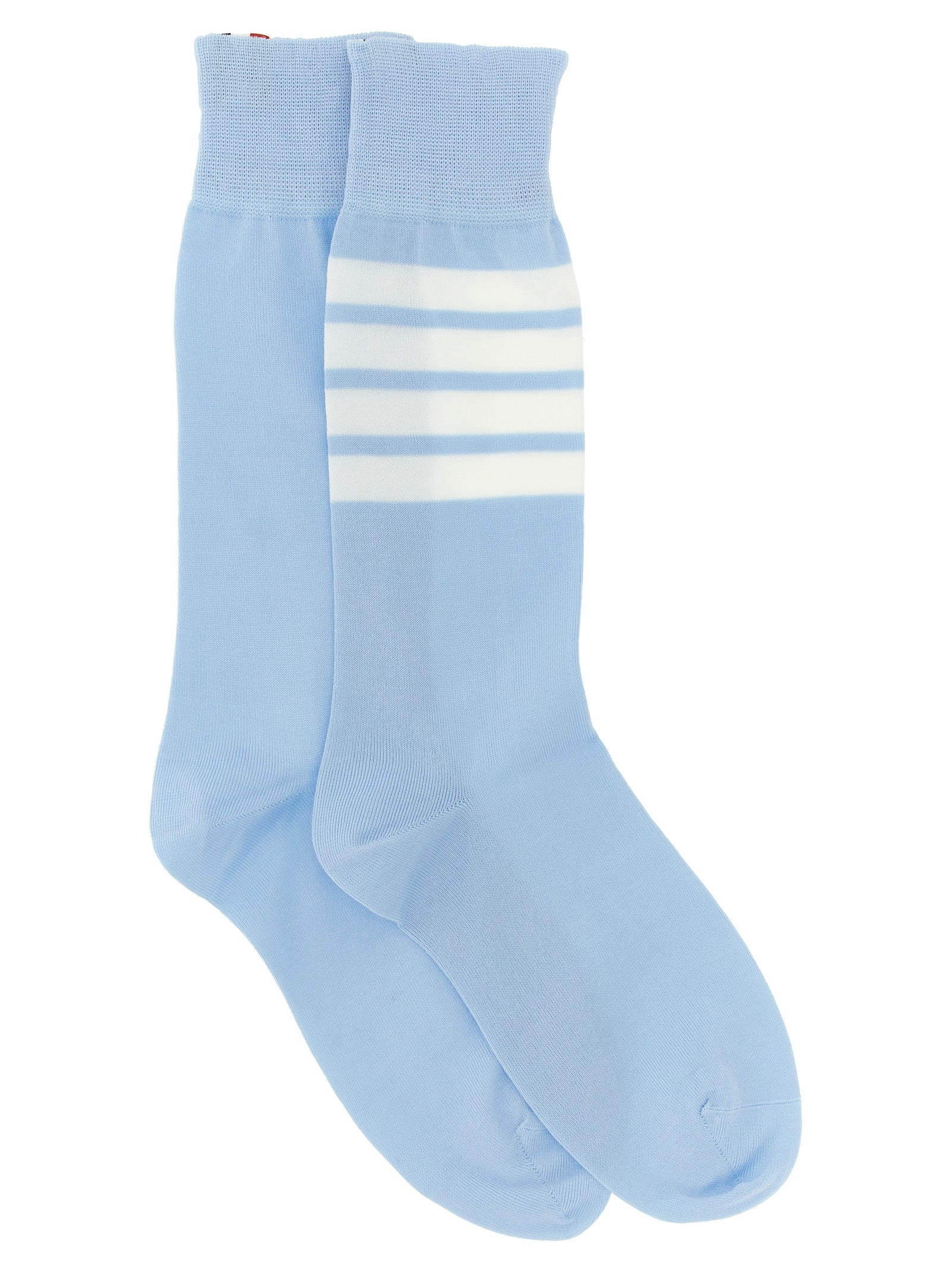 Thom Browne Blue Cotton Socks